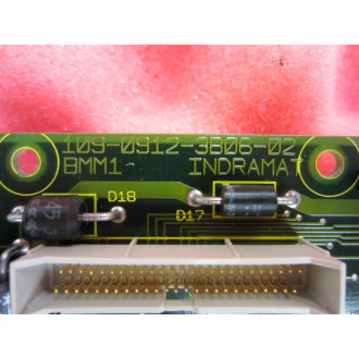 Indramat 109-0912-3B06-02 Circuit Board 10909123B0602 - Used