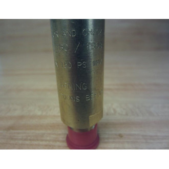 FB0FB0B Flash Arrestor and Check Valve  FB0FB0B - New No Box