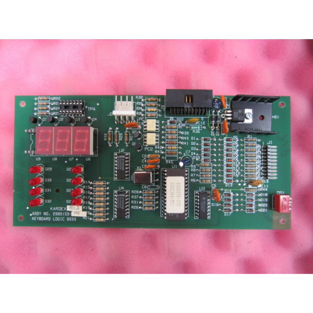 Kardex 2080159-002 Keyboard Logic 8000 2080159002 - Used