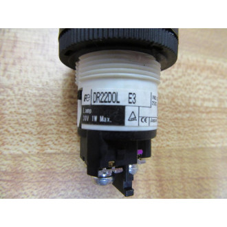 Fuji Electric DR22D0L-E3W Pilot Light Assembly - New No Box