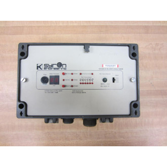 Syron KL8-24VDC KL8-24Vdc KL824Vdc Double Blank Analyzer Missing Cover BDIG-9.3 - Used