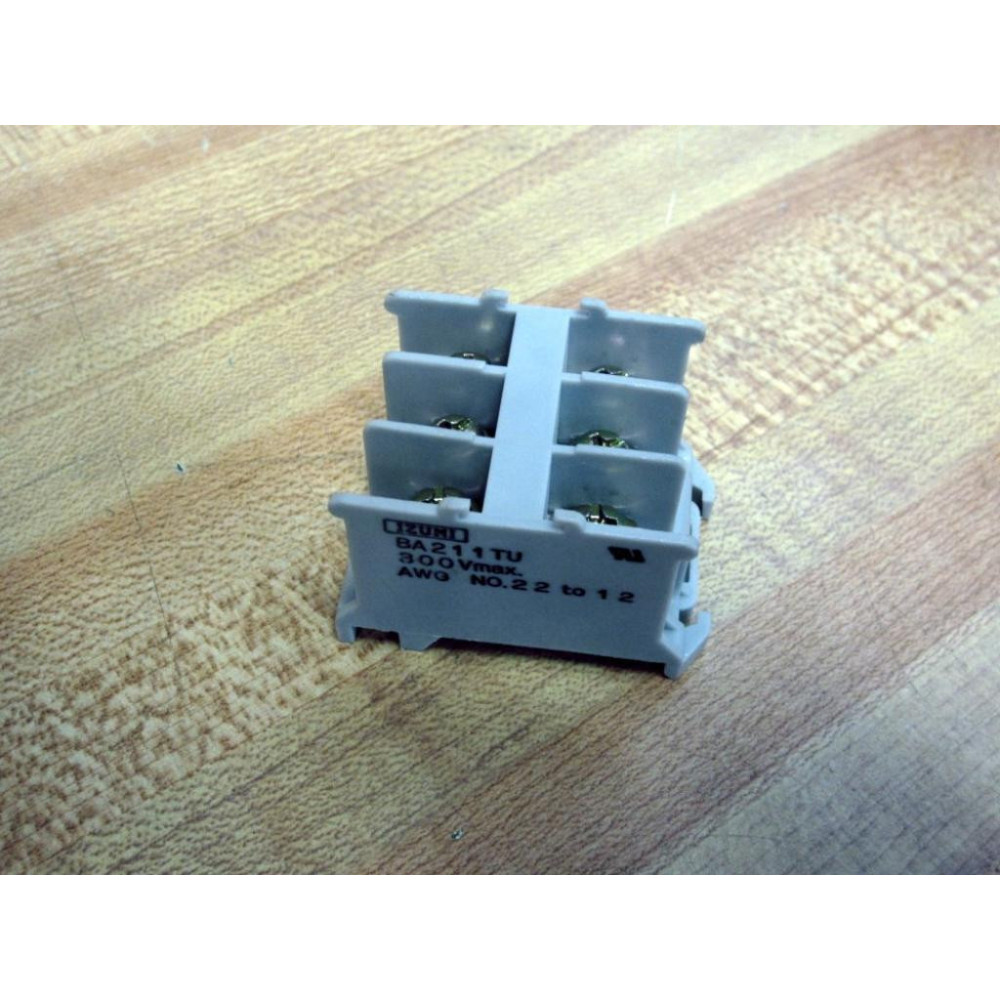 IDEC BA211TU Terminal Block (Pack of 3) - New No Box
