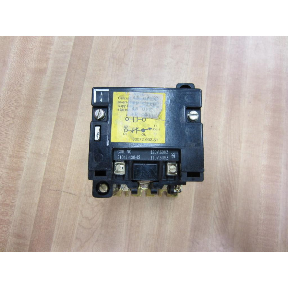 Square D 30072-002-51 Contactor 3007200251 - Used