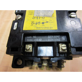 Square D 30072-002-51 Contactor 3007200251 - Used