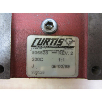Curtis Machine Company 936528 Gear Reducer - New No Box