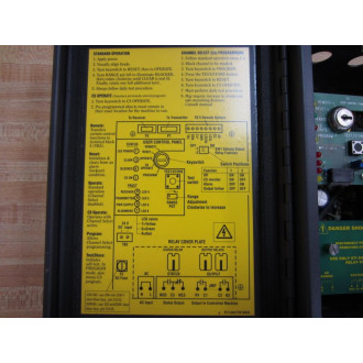 STI MS4348B Light Curtain Controller 43268-12 WO Key - Used
