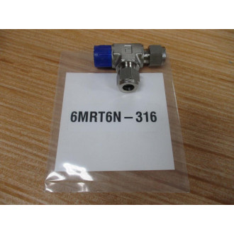 Parker 6MRT6N-316 A-Lok Male Run Tee 6MRT6M316