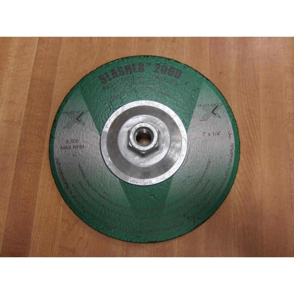 Trust-X 7" X 14" Grinding Wheel 58" Arbor (Pack of 7) - New No Box