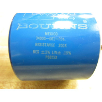 Bourns 3400S-001-204 Potentiometer 3400S001204 - New No Box