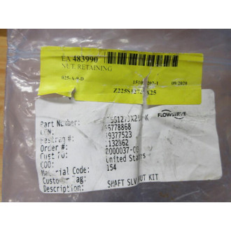 Flowserve 225S127JX25A-K Retaining Nut 12AFV