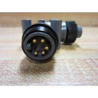 Crouse & Hinds 5PIN Five Pin T Cable Splitter - New No Box