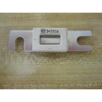 3*250A 3250A Fuse 250 Amp Pack Of 4 - New No Box