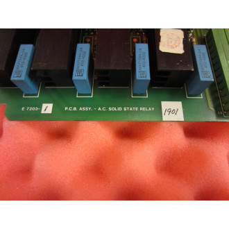 E7203-1 PCB Assembly - AC Solid State Relay Board - Used
