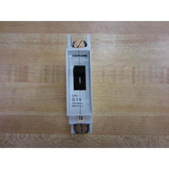 Siemens 5SN1 G2 2A 5SN1G2A Circuit Breaker - Used