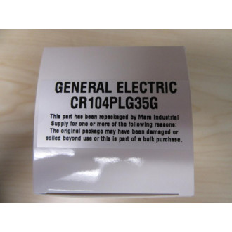 General Electric CR104PLG35G Pilot LIght