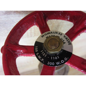 Milwaukee Valve 1151-1161 11511161 Gate Valve 1 14" - New No Box
