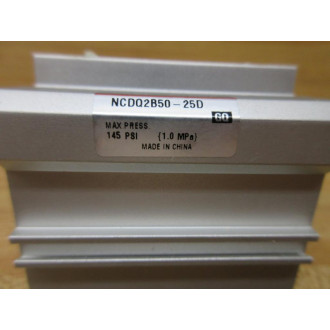 SMC NCDQ2B50-25D Pneumatic Cylinder NCDQ2B5025D
