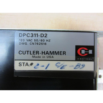 Cutler Hammer DPC311-D2 Eaton DPC311D2 Module - New No Box