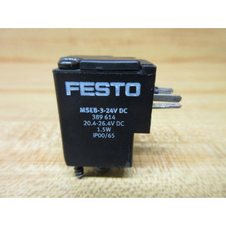 Festo MSEB-3-24V DC Coil 20.4-26.4 VDC, 1.5 W - Used