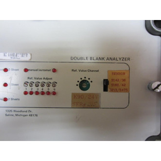 Syron Engineering MAN1525 Double Blank Analyzer K90 24V - Refurbished