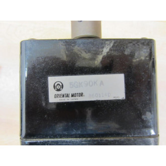 Oriental Motor Co 5GK90KA Reversible Motor E0440-454 Tested - Used