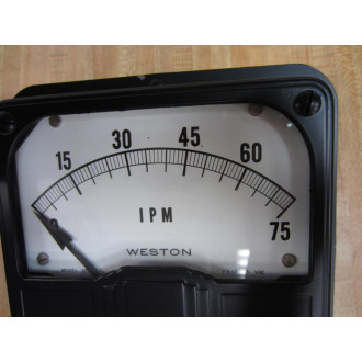 Weston 922 IPM Gauge 0-75 - New No Box