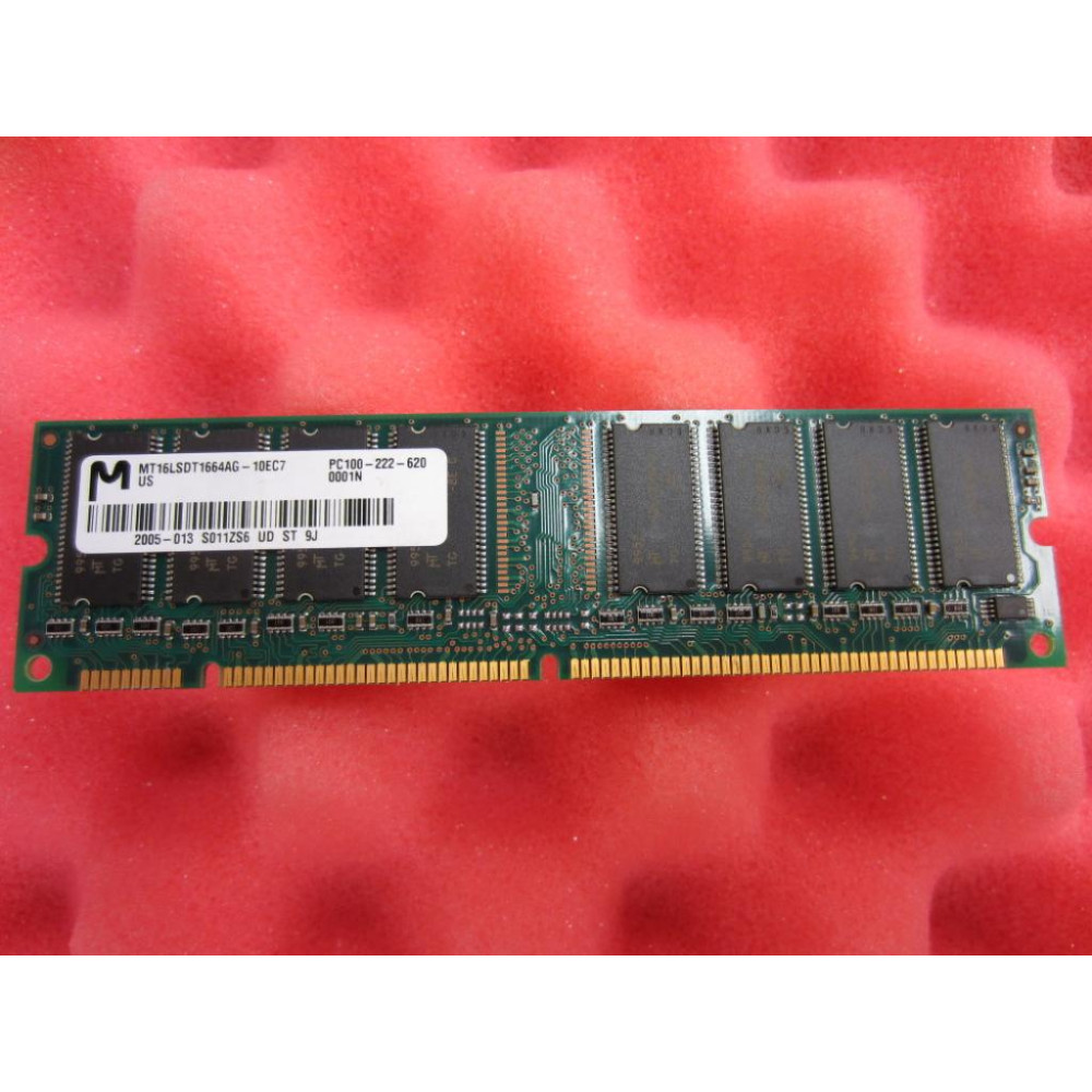 Micron MT16LSDT1664AG-10EC7 Module 128MB - Used