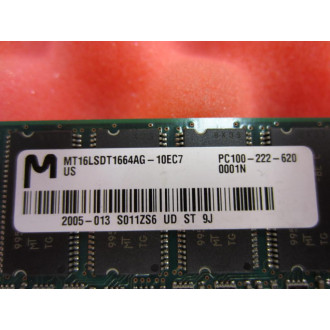 Micron MT16LSDT1664AG-10EC7 Module 128MB - Used