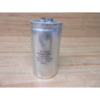 Sprague 636D1070 Extralytic Capacitor - Used