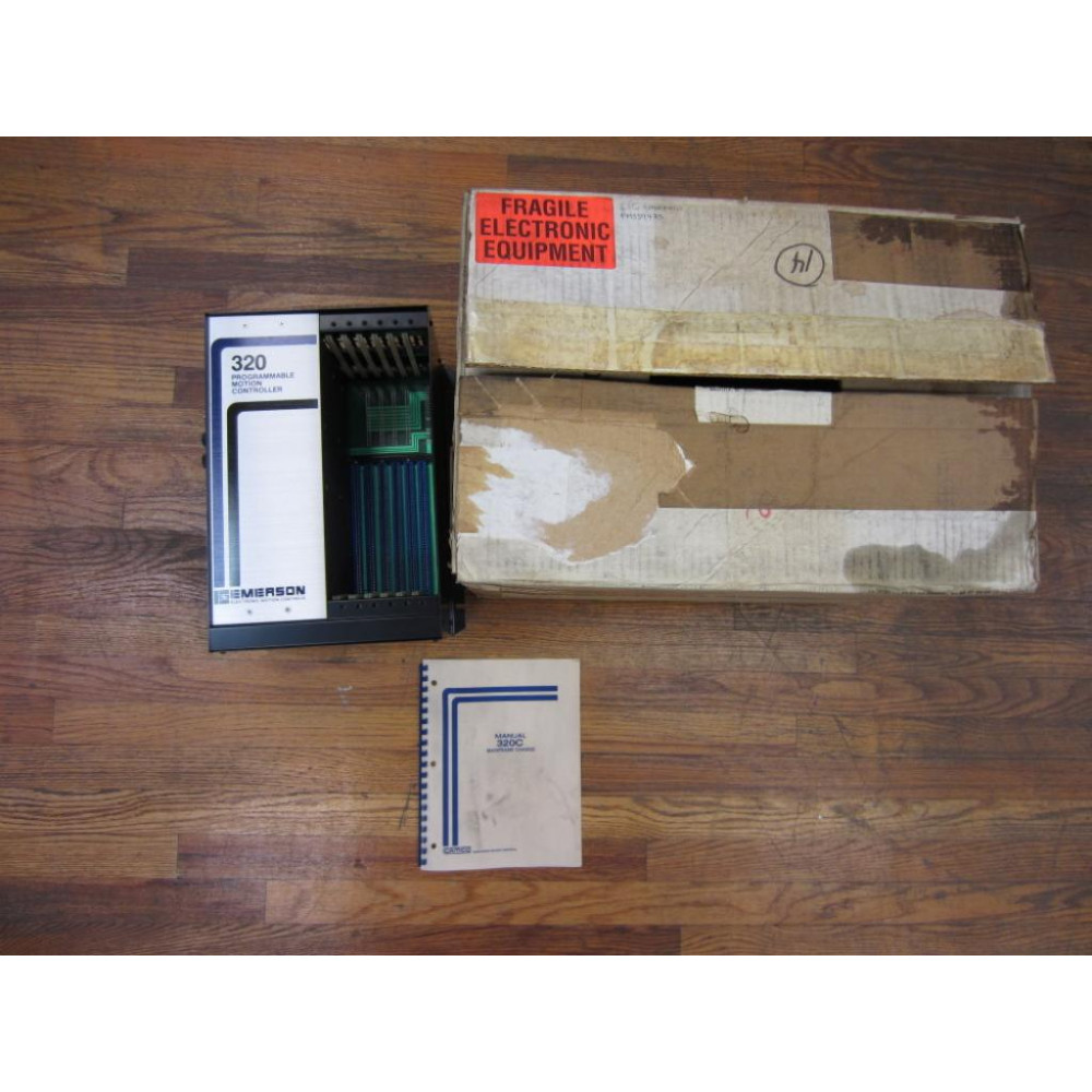 Emerson 320C-01 320C01 858906-41 320 Programmable Motion Controller Chassis
