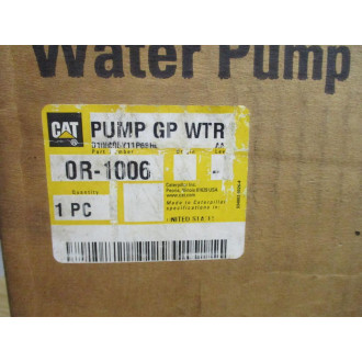 Caterpillar 0R-1006 Cat Reman Water Pump 0R1006