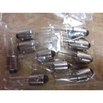 Norman Lamps 120MB Miniature Bayonet Light Bulbs (Pack of 10)