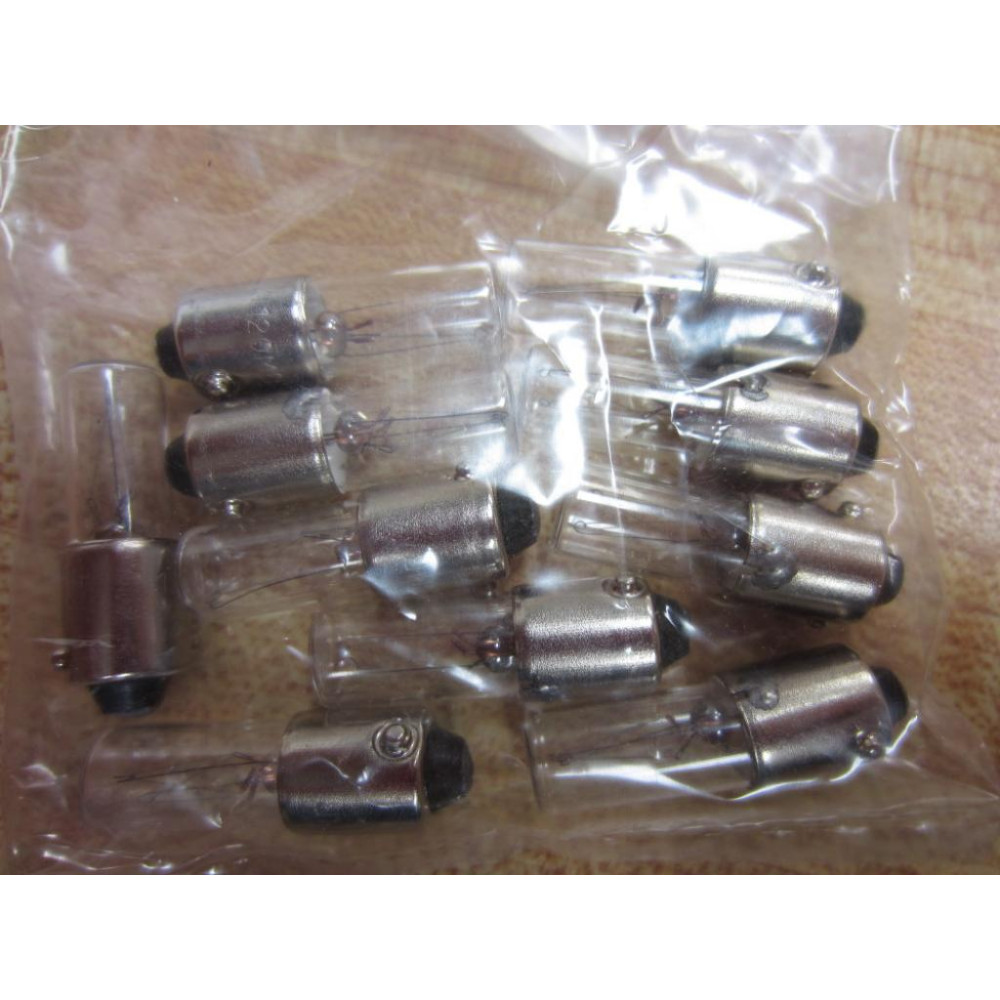 Norman Lamps 120MB Miniature Bayonet Light Bulbs (Pack of 10)
