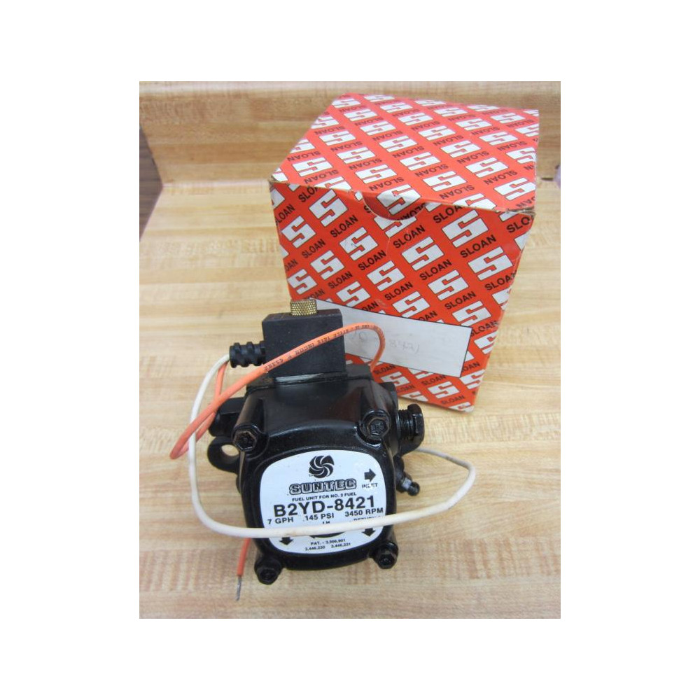 Sloan B2YD-8421 Suntec B2YD8421 Pump Fuel Unit for No. 2 Fuel