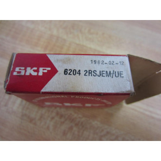 SKF 6204 2RSJEMUE Ball Bearing  62042RSJEMUE