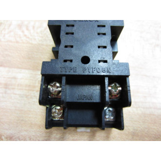 Omron PYF-08N Relay Sockets PYF08N - New No Box