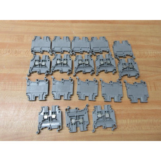 ABB Entrelec M46 Terminal Blocks 1SNA115116R0700 (Pack of 18) - New No Box