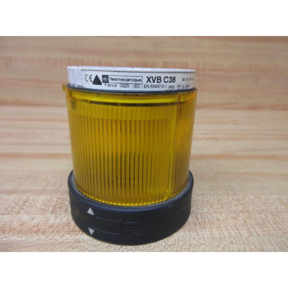 Telemecanique XVB-C38 Stack Light 084511 WO Cap - Used