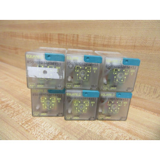 Square D 8501-KPD12P14-V53 Relay 8501KPD12P14V53 Series E (Pack of 6) - Used