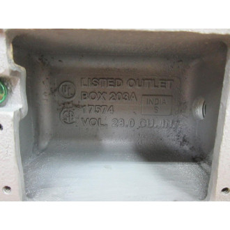 Killark FD-1M Conduit Housing FD1M - New No Box