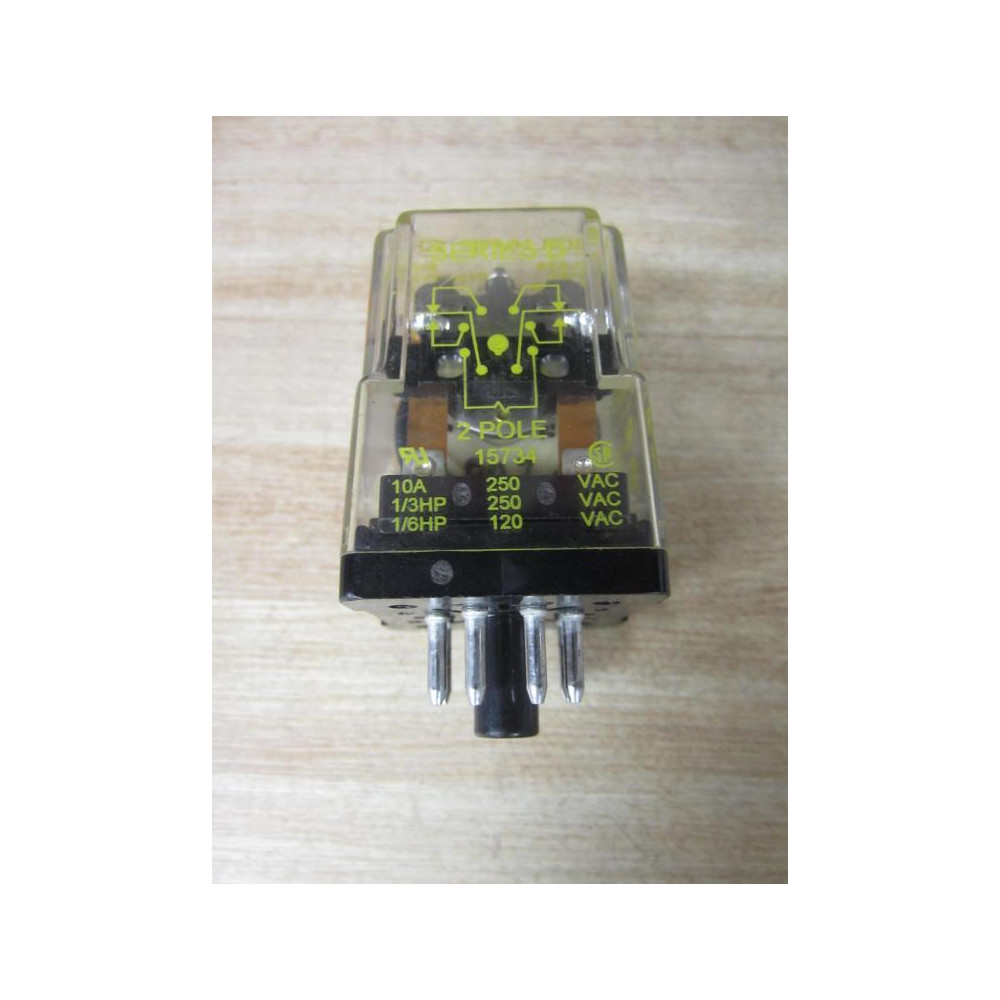 Square D 8501-KPD12P14-V53 Relay 8501KPD12P14V53 Series D (Pack of 5) - Used