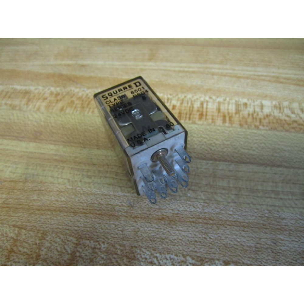 Square D 8501 RSD4 Relay 8501RSD4 Clear Series B - New No Box