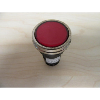 IDEC HW4P-1FQD-R-120V Pilot Light - Used