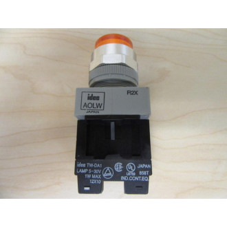 IDEC AOLW29910D-A-120V Push Button Switch - Used