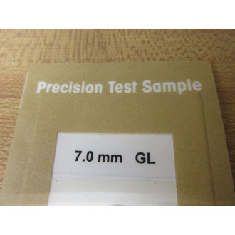 Mettler Toledo TC20700GL X-Ray Inspection Test Card TC2 7.0MM GL