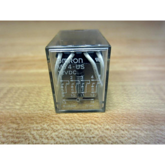 Omron MY4-US 12VDC Relay MY4US - Used