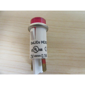 Sorensen Lighted ControlsSOLICO 1418 Red Signal Light