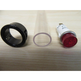 Sorensen Lighted ControlsSOLICO 1418 Red Signal Light