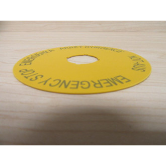 Cutler Hammer Eaton M22-XAK1 Legend Plate (Pack of 2) - New No Box