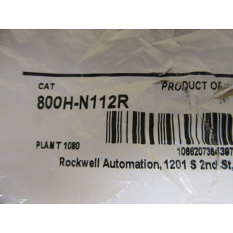 Allen Bradley 800H-N112R Mushroom Cap